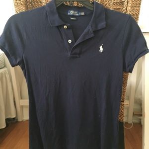 Skinny Fit Mesh Polo Shirt
